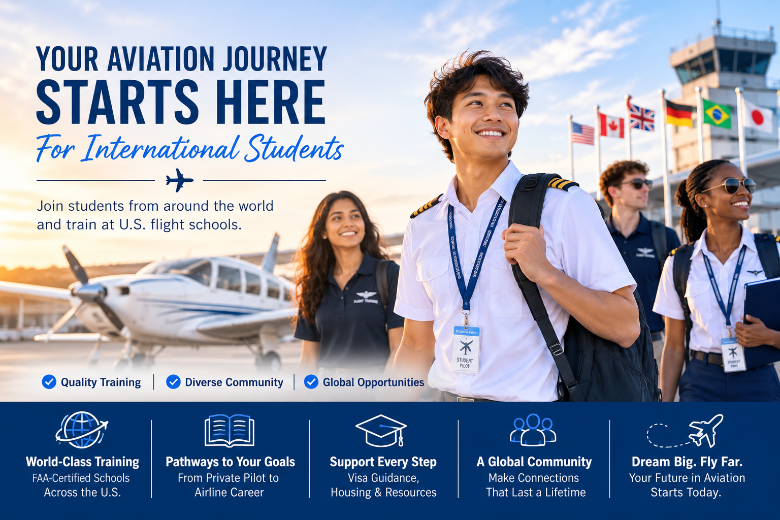 International Aviation Schools: List Your Training Programs on Aviation Schools Online