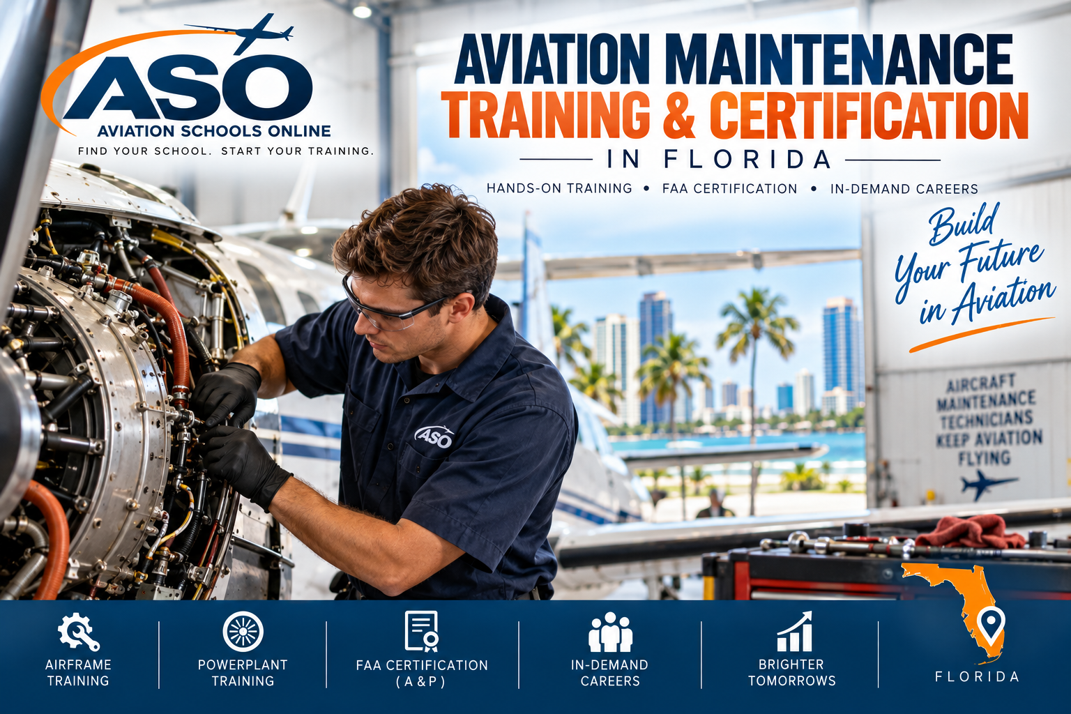 Aviation Maintenance Training & Certification in Florida