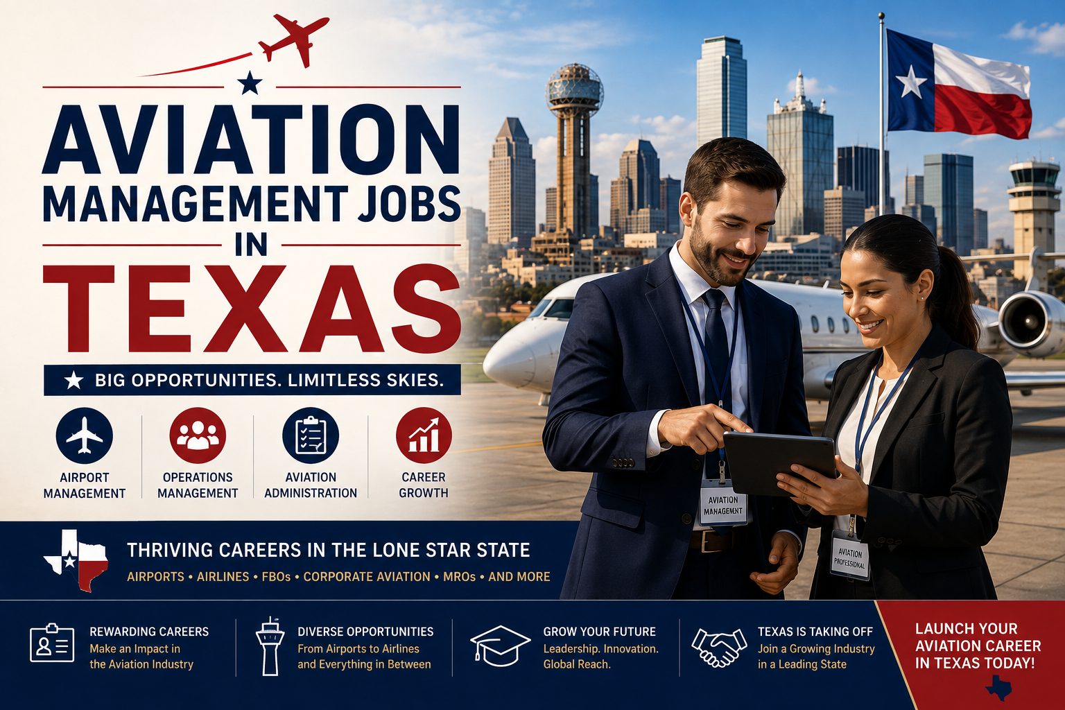 Aviation Management Jobs in Texas