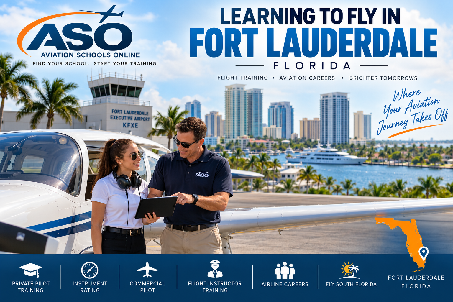 Learning to Fly in Fort Lauderdale, Florida: Your Guide to Flight Training in 2026