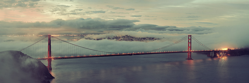 Landmark Near the Berkeley Area: Golden Gate Bridge San Francisco Bay IFR Training in the Berkeley area!